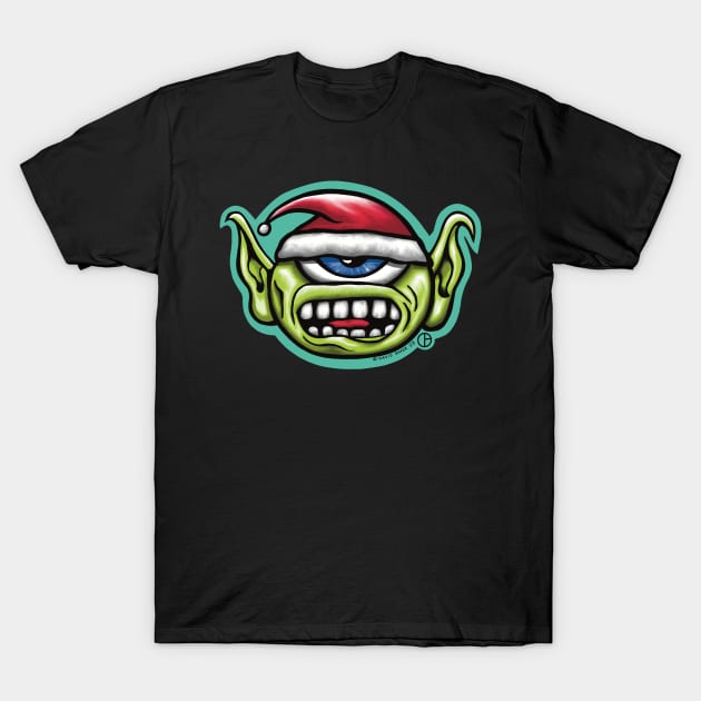 Grelf The Elf T-Shirt by Art from the Blue Room